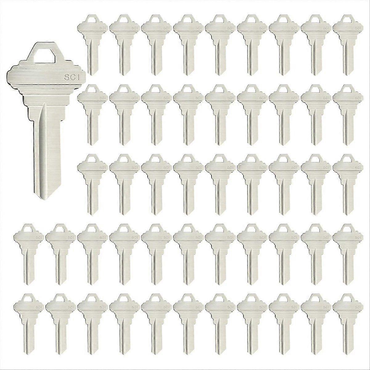 Blank Keys SC1 Key Blanks Pack of 100Pcs Blank Key