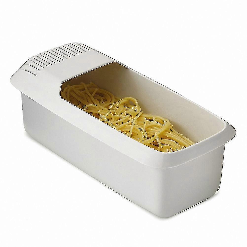 Heat-Resistant Pasta Cooker with Strainer for Noodles and Spaghetti in Microwave