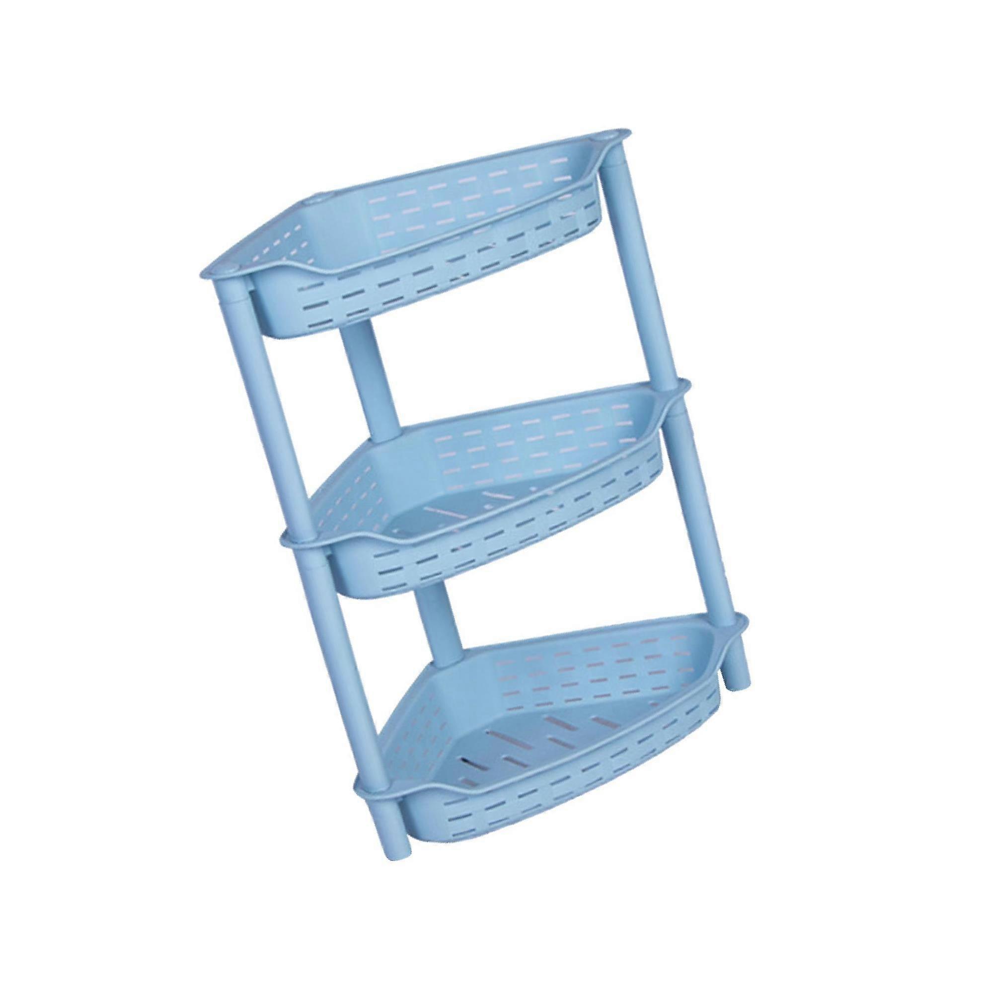 3-Layer Bathroom Storage Rack Free Standing for Office Kitchen Space-saving