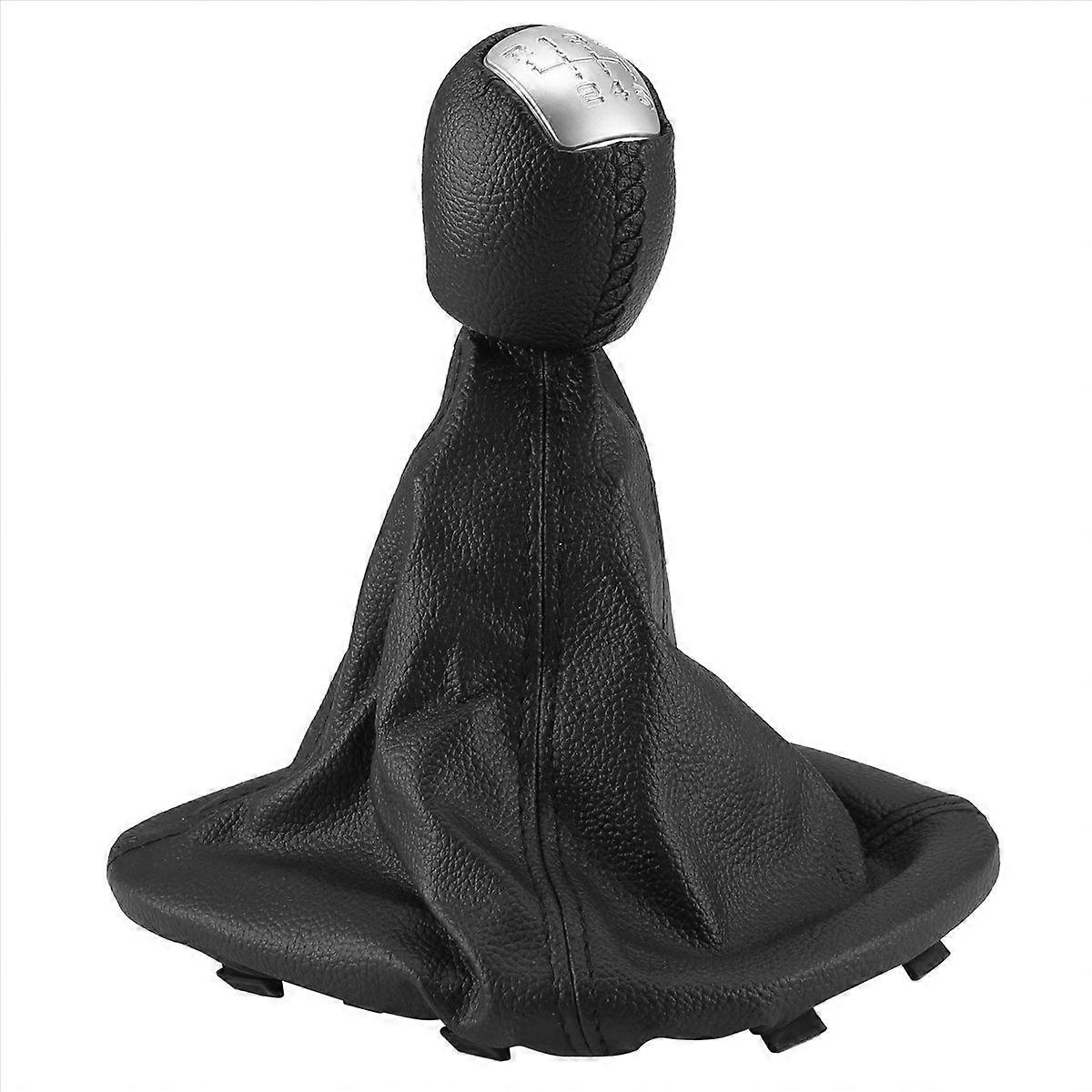 Car 6 Speed Manual Shift Knob Gear Lever Dustproof Boot