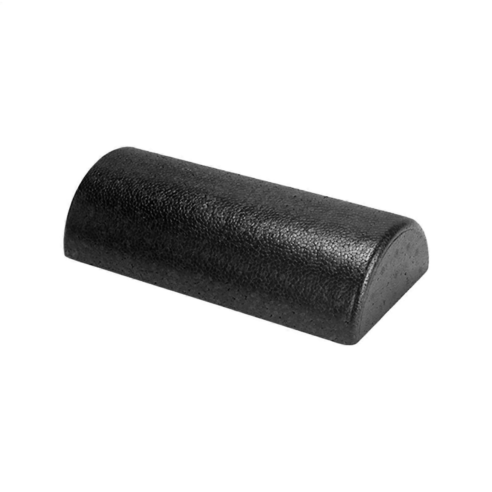 Foam Roller for Back Half Round Density Exercise Roller Back Pain Relief PostWorkout Recovery Travel Black A