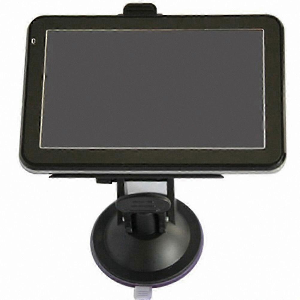 7-Inch Multimedia GPS Navigator with 256MB RAM and 8GB Storage for Vehicle Use - Includes European Maps (Black)