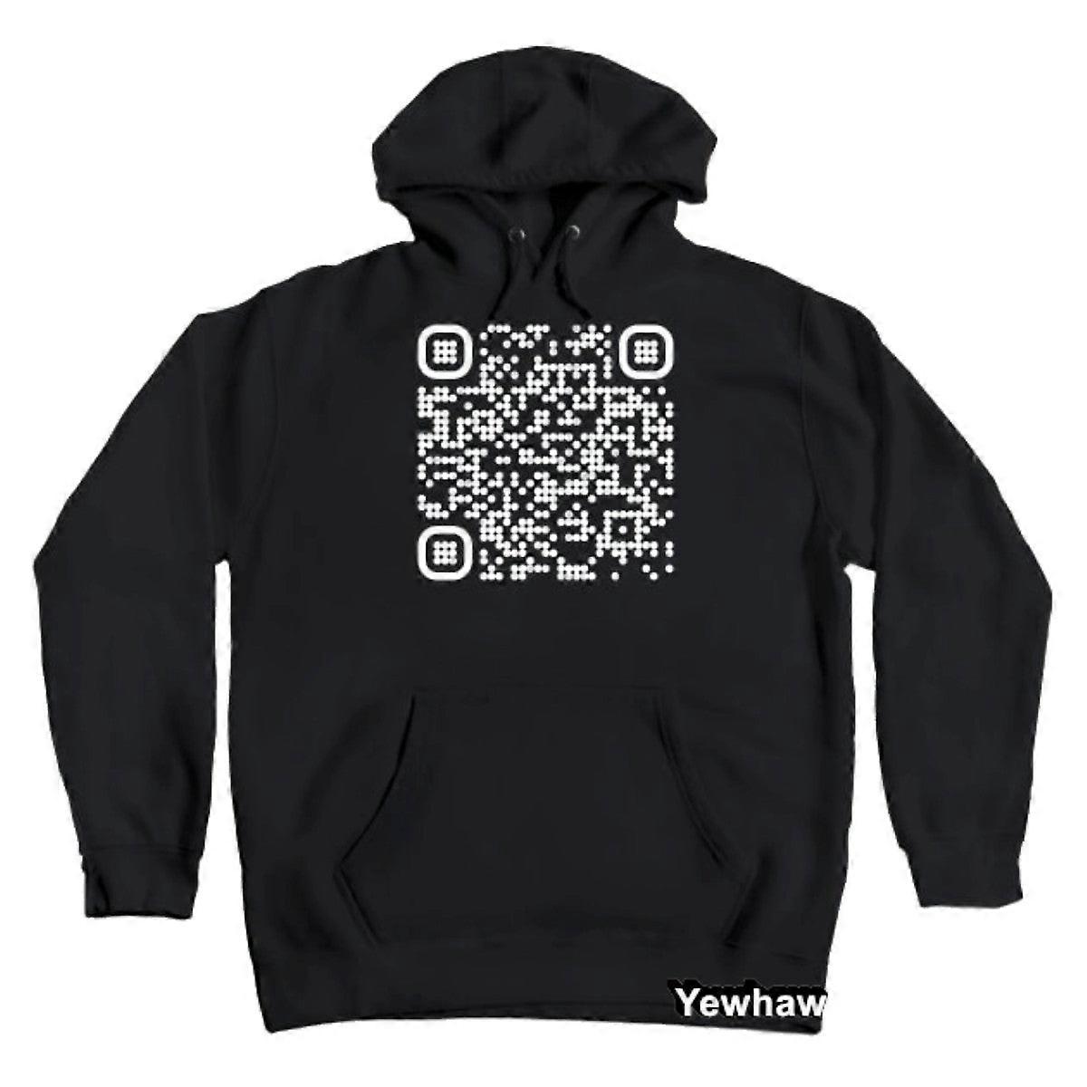 Rick Roll Qr Scan Prank Hoodie