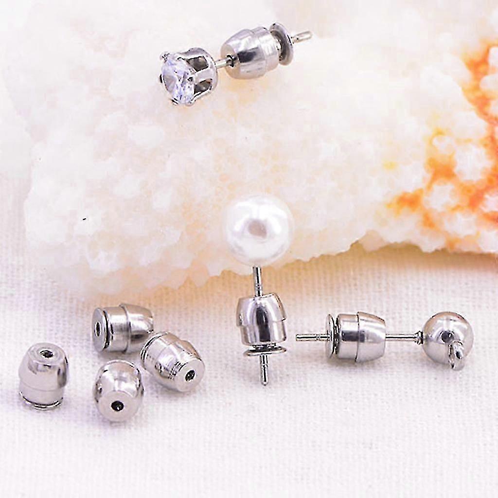 Safety Locking Earring Backs Adjustable poallergenic Earring Nuts