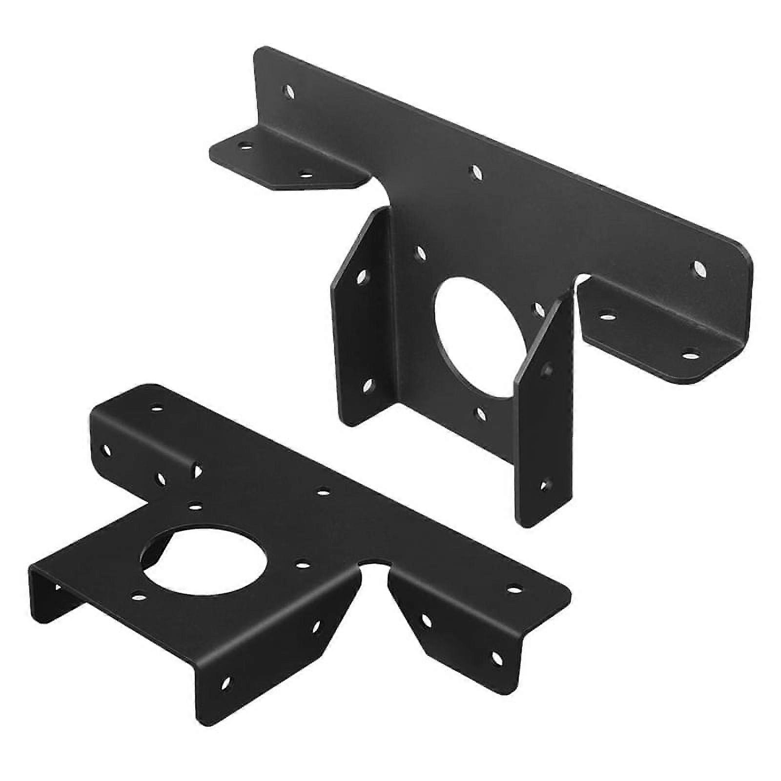 ckepdyeh 2 Pack Heavy Duty Pergola Corner Brackets Extension 3-Way T Brackets for 4 X 4 Post Bracket Pergola Gazebo Kit