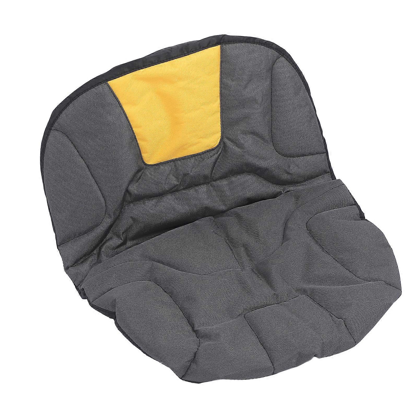 Riding Lawn Mower Seat Cover Polyester Oxford 2 Mesh Pocket Anti Slip Elastic Bottom Water Resistant Replacement for Cub Cadet Tractor 