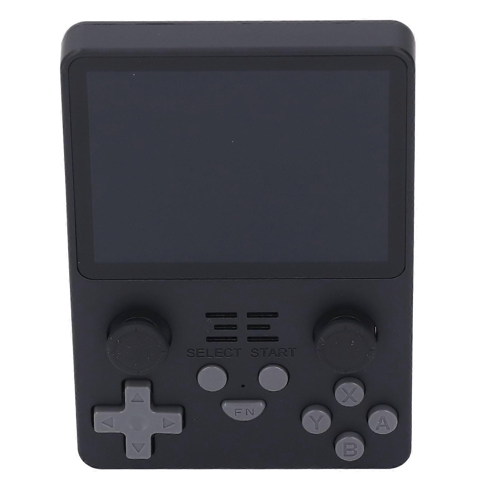 RGB20S Handheld Retro Game Console 3.5 Inches IPS Screen 640x480 Portable Game Player 3500mAh Battery Black 128G 
