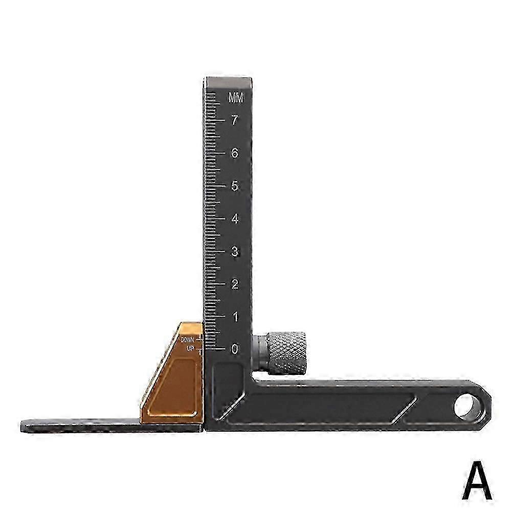 Table Saw Precise Depth Meter for Woodworking Height Gauge Depth Measuring Tool
