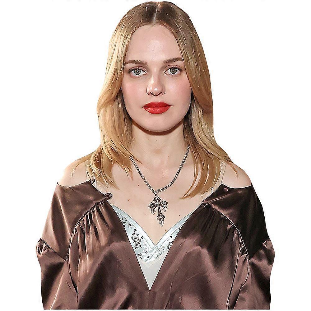 Odessa Young (Silk Dress) Half Body Buddy Cutout