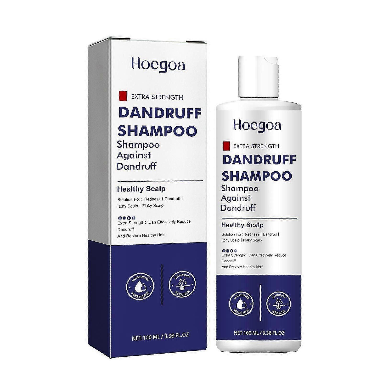 Dandruff Shampoo - Deep Clean Scalp Care with Nymphaea Alba & Ginseng Extracts, 100ml