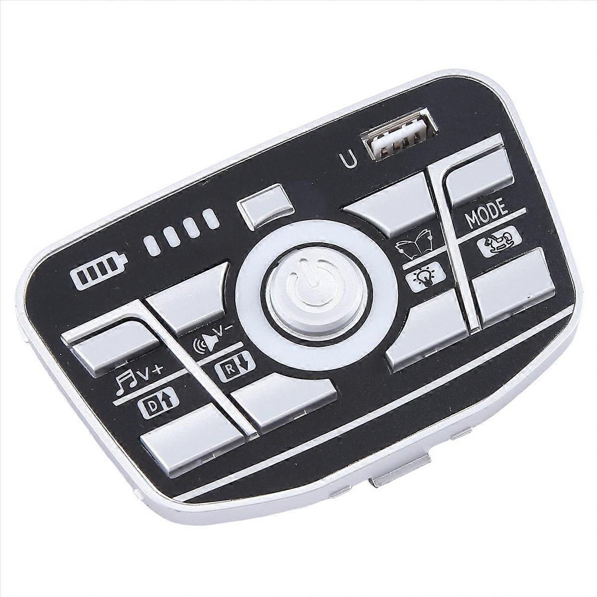 Children's Electric Vehicle Power Supply Central Control Switch Multi Functional Bluetooth Music Pow