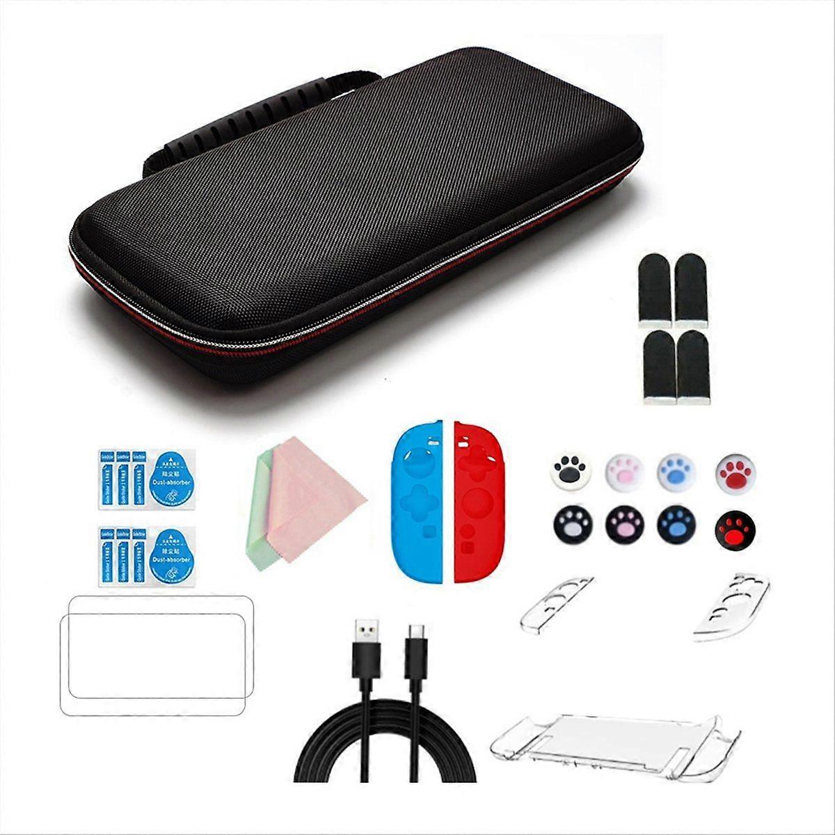 Carrying Case for Switch 2 for 2 NS2 Game Silicone Cover Grips Portable Carrying Joystick Cap Data