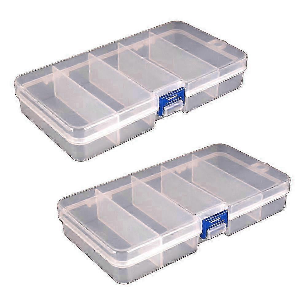 Bait Hooks Storage Box Case Container Jewelry Making Findings Organizer Box Storage Container Case