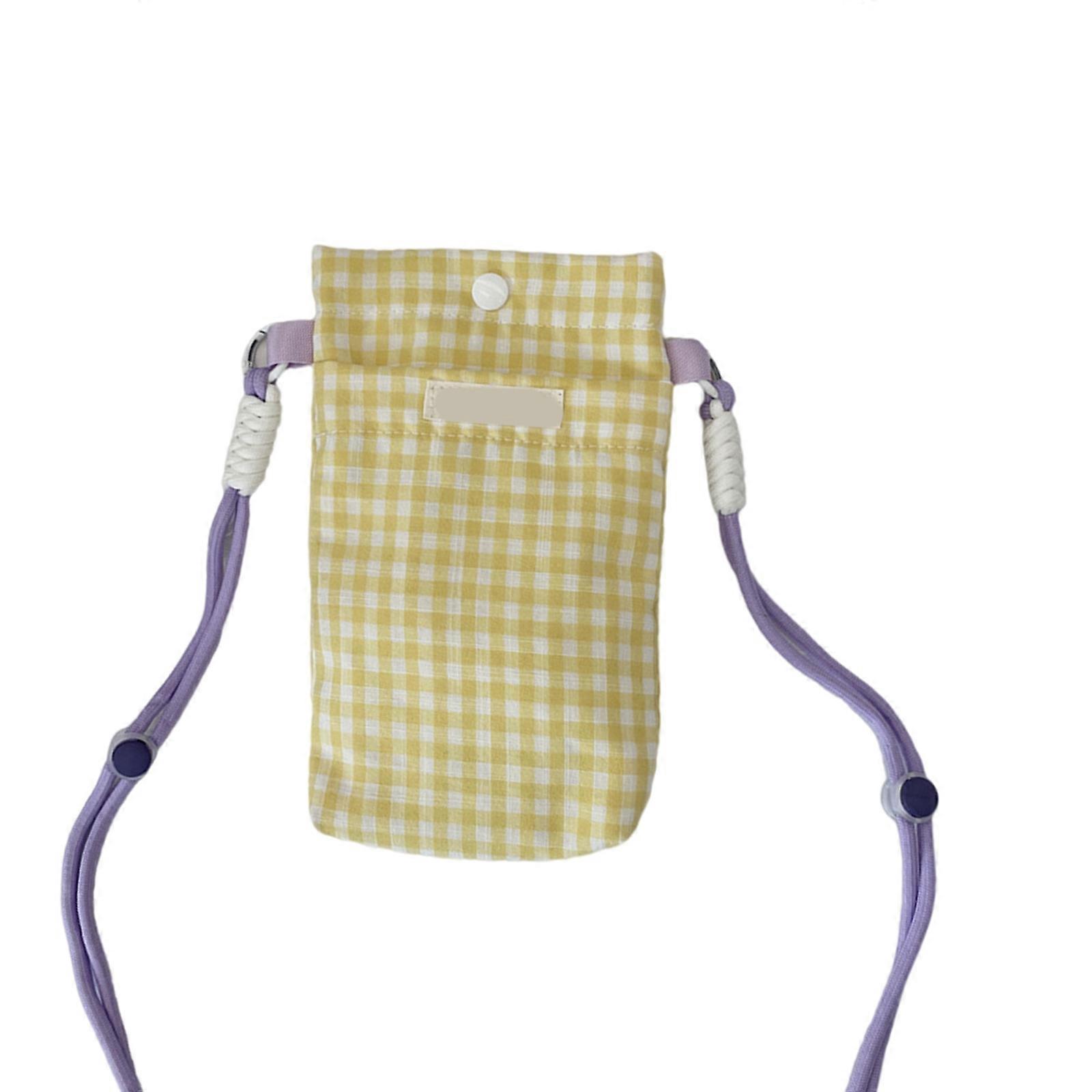 תיק נייד קטן עם רצועת כתף, נרתיק נסיעות לנשים, מחזיק דרכון לטלפונים, ארנקי יד, ססגוניים