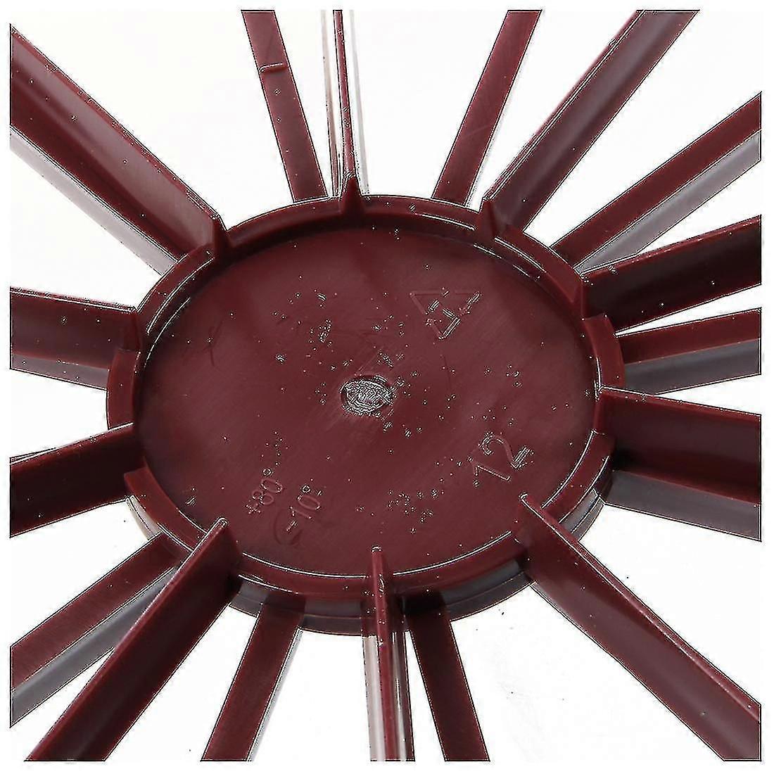 Cake Divider Slice Pie Cake 10 / 12 Piece Equal Portion Marker Divider Dark Red