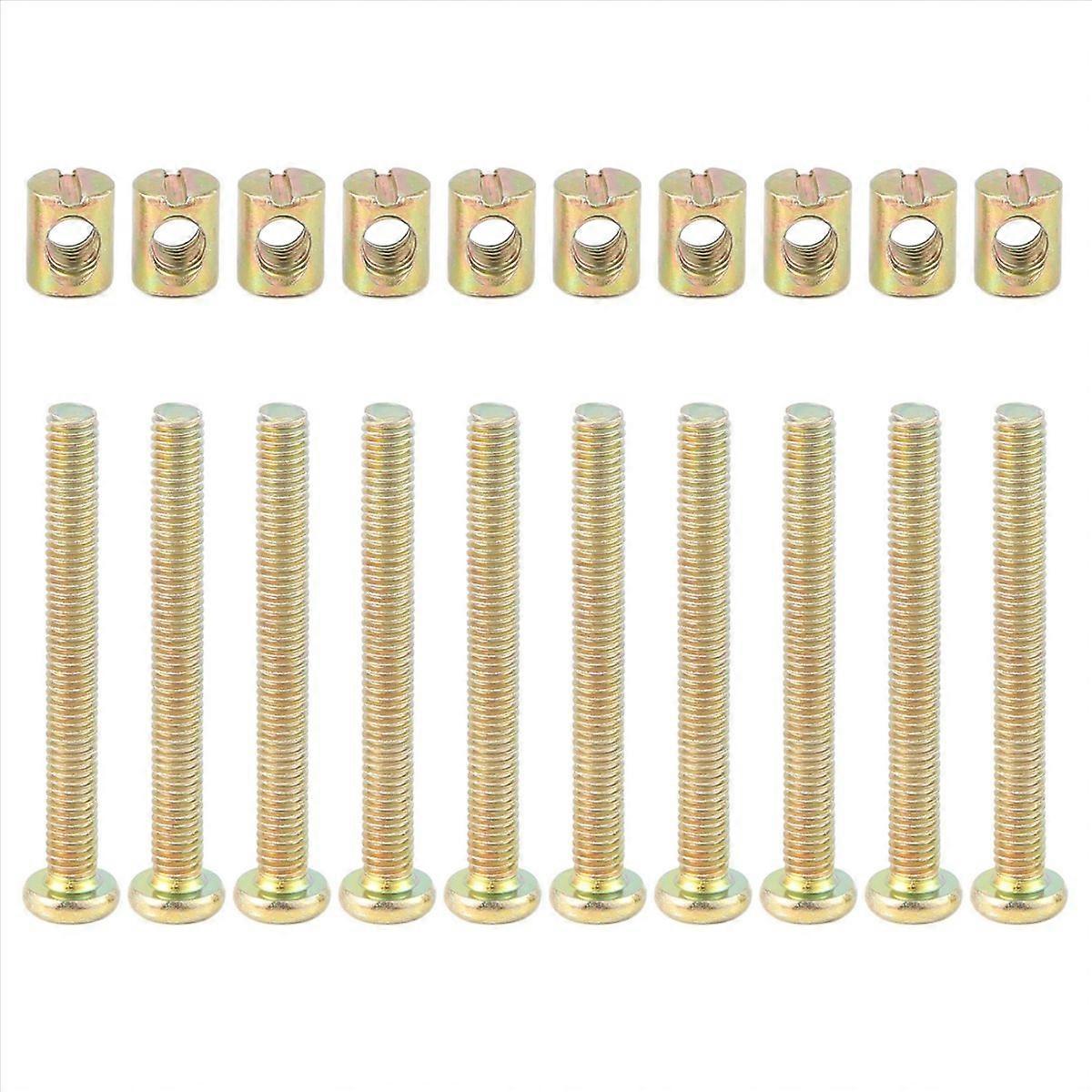 Hex Socket Head Screws Bolts with Threaded M 6 x 55 MM Nuts