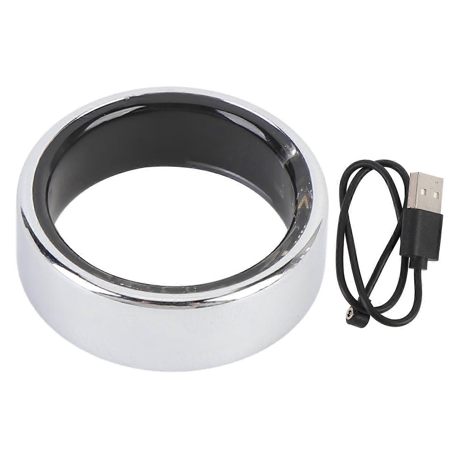 Smart Ring Pedometer Multiple Sports Modes APP IP68 Water Resistant Lightweight Smart Bluetooth Ring