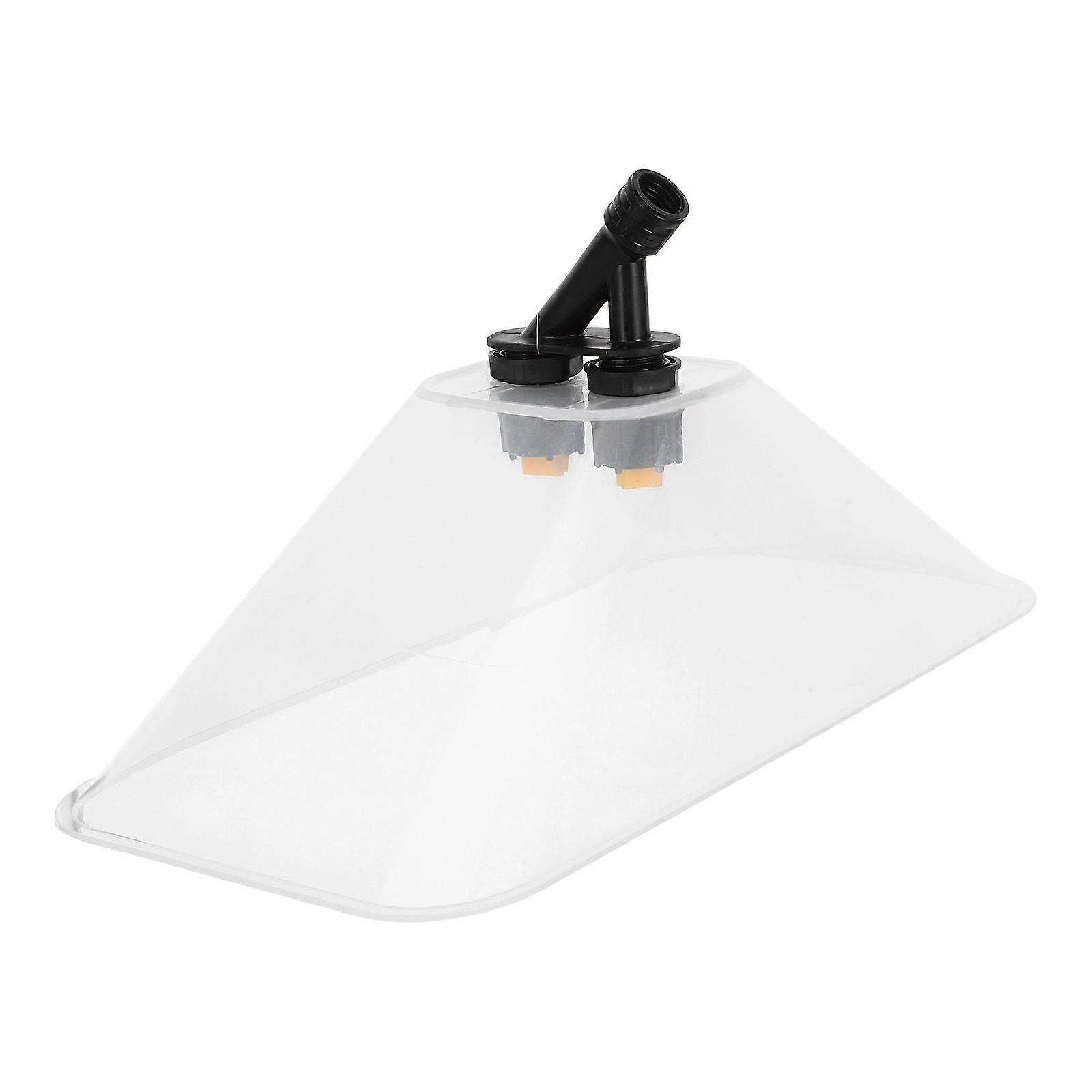 Sprayer Drift Guard: Windproof Agricultural Sprayer Nozzle with Shield for Corn and Peanut Fields Atomization Nozzle for Large Outdoor Areas