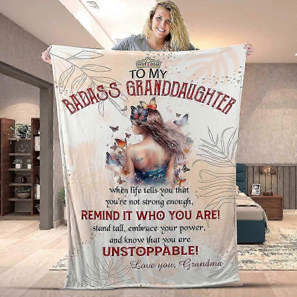 x1145 To My Badass vnučka deka Vánoce stará paní Vánoce hodit uujq1145