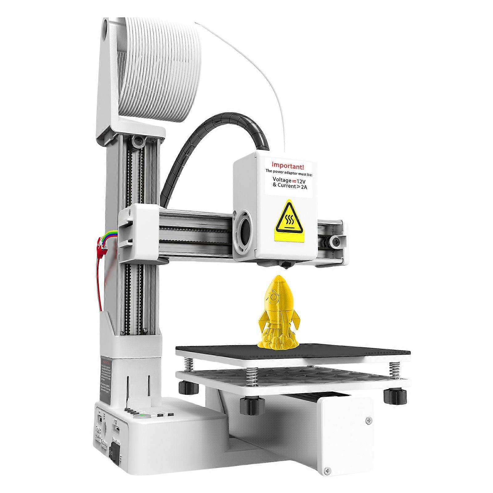 K10 3D Printer User Friendly For DIY Enthusiasts And Educational Purposes With Integrated Software  White