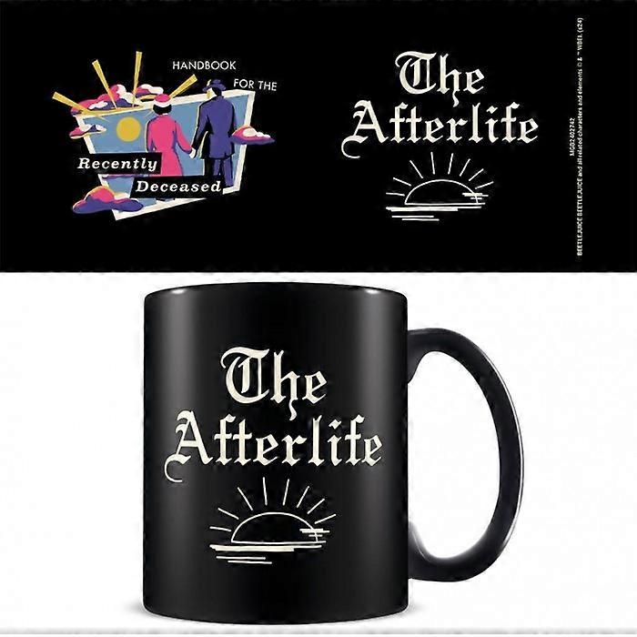 Beetlejuice Never Trust The Living Pod 325ml Mug