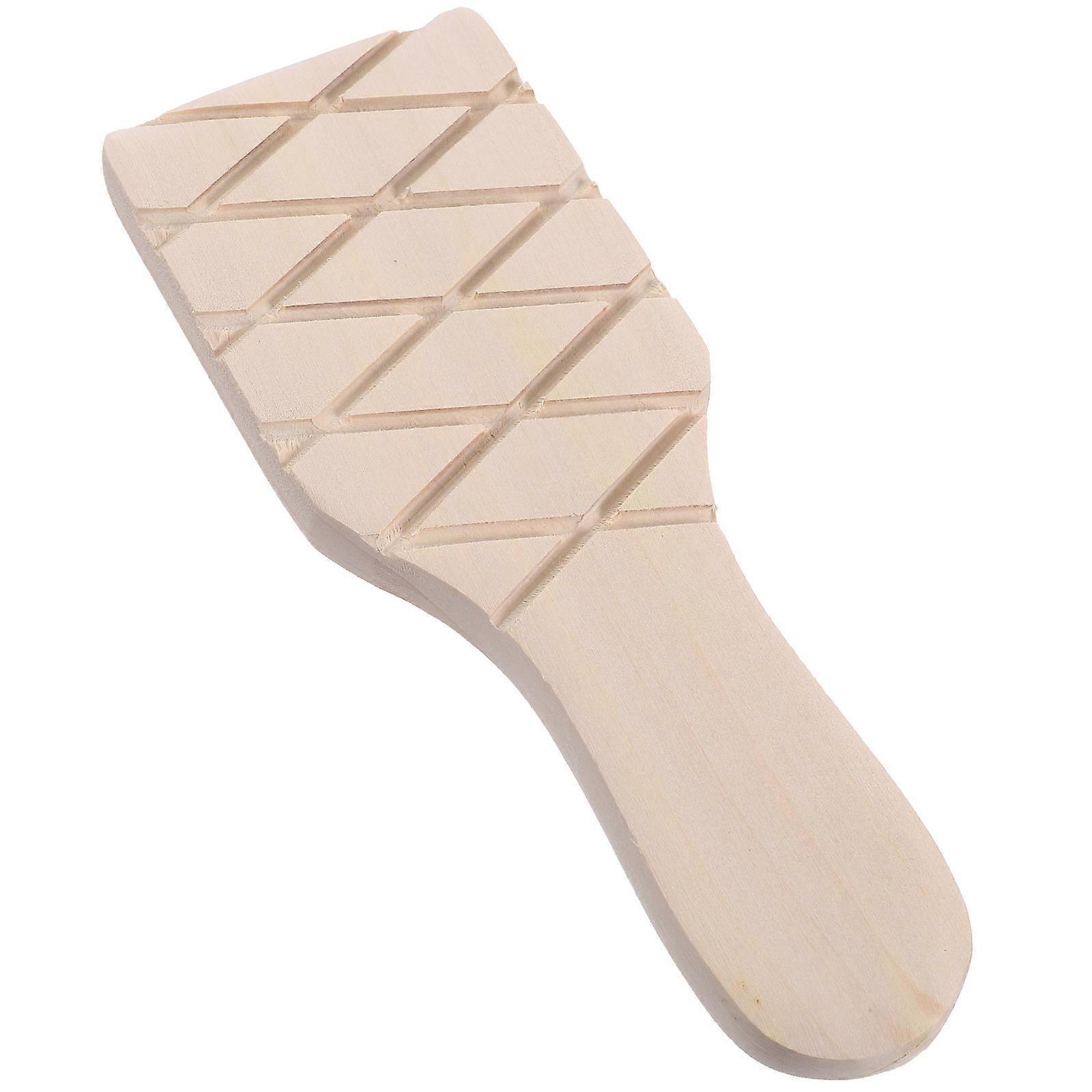 Clay Modeling Paddle Wood Clay Tools Artists Craftsmen Practical Design 7.1×2.8×0.5In Diy Tool 1Pack