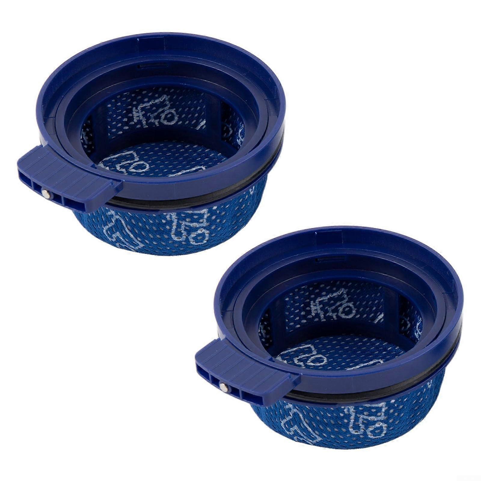 2 Pack HEPA Washable Filters – 5 Layer Dust & Allergy Capture, Reusable