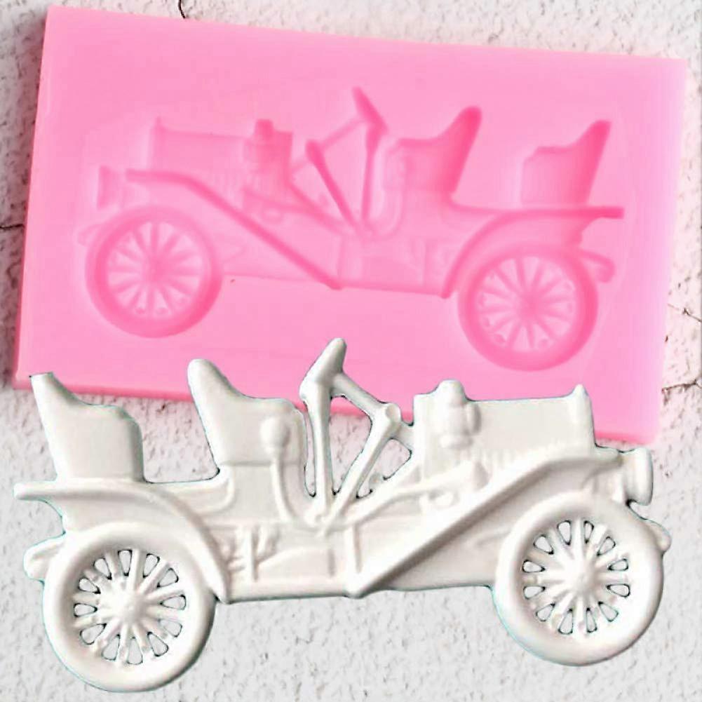 3D Car Silicone Fondant Mold for Cake Decorating, Cupcake, Chocolate, Candy Baking