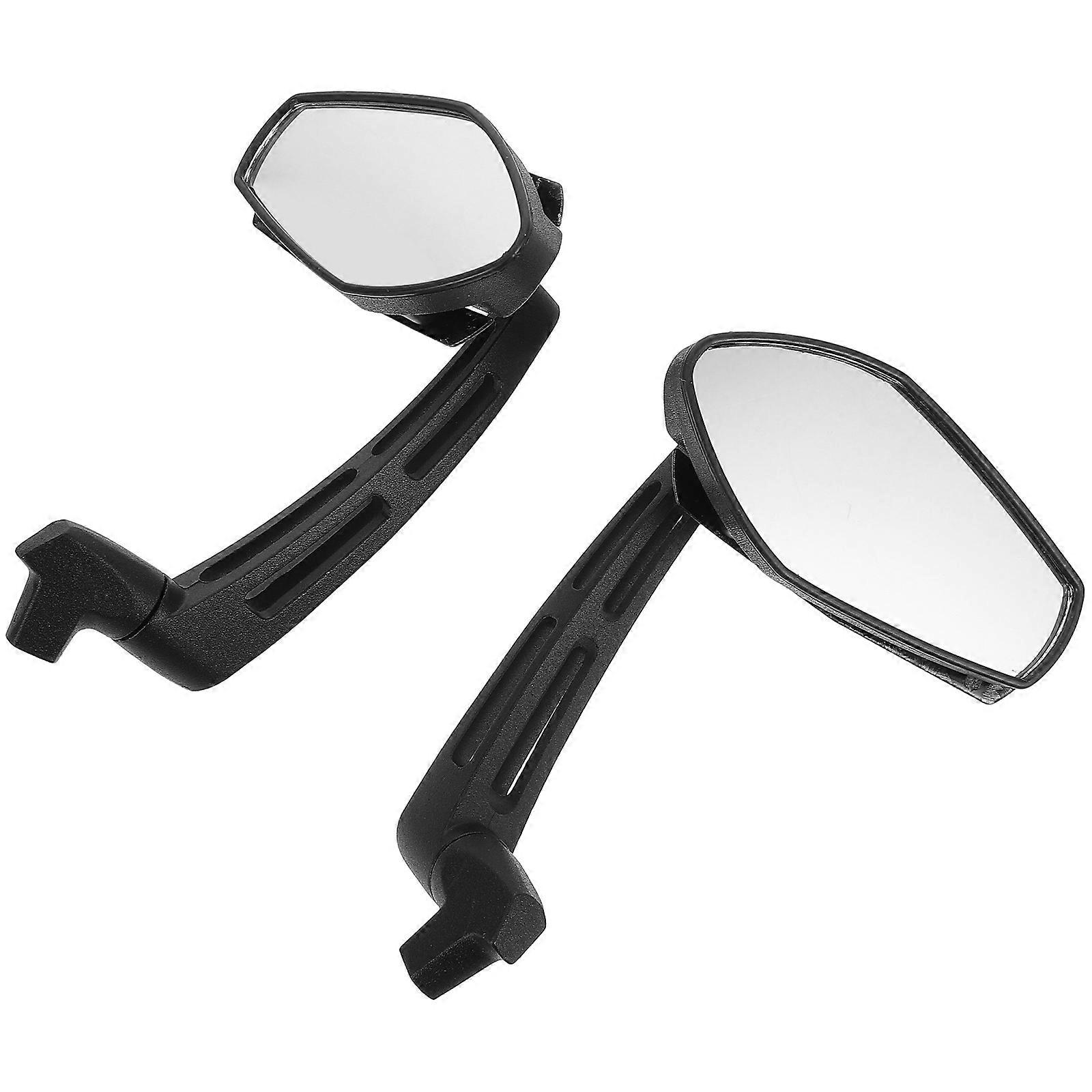 Motorcycle Rear View Mirror for Handlebars Weather-Resistant 1Pair