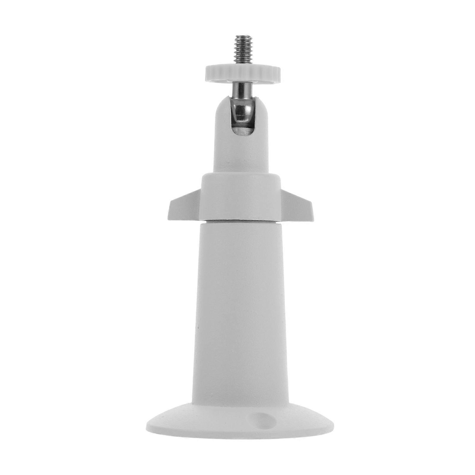 Security Camera Bracket 360 Degree Rotatable Monitor Stand 2Pcs White