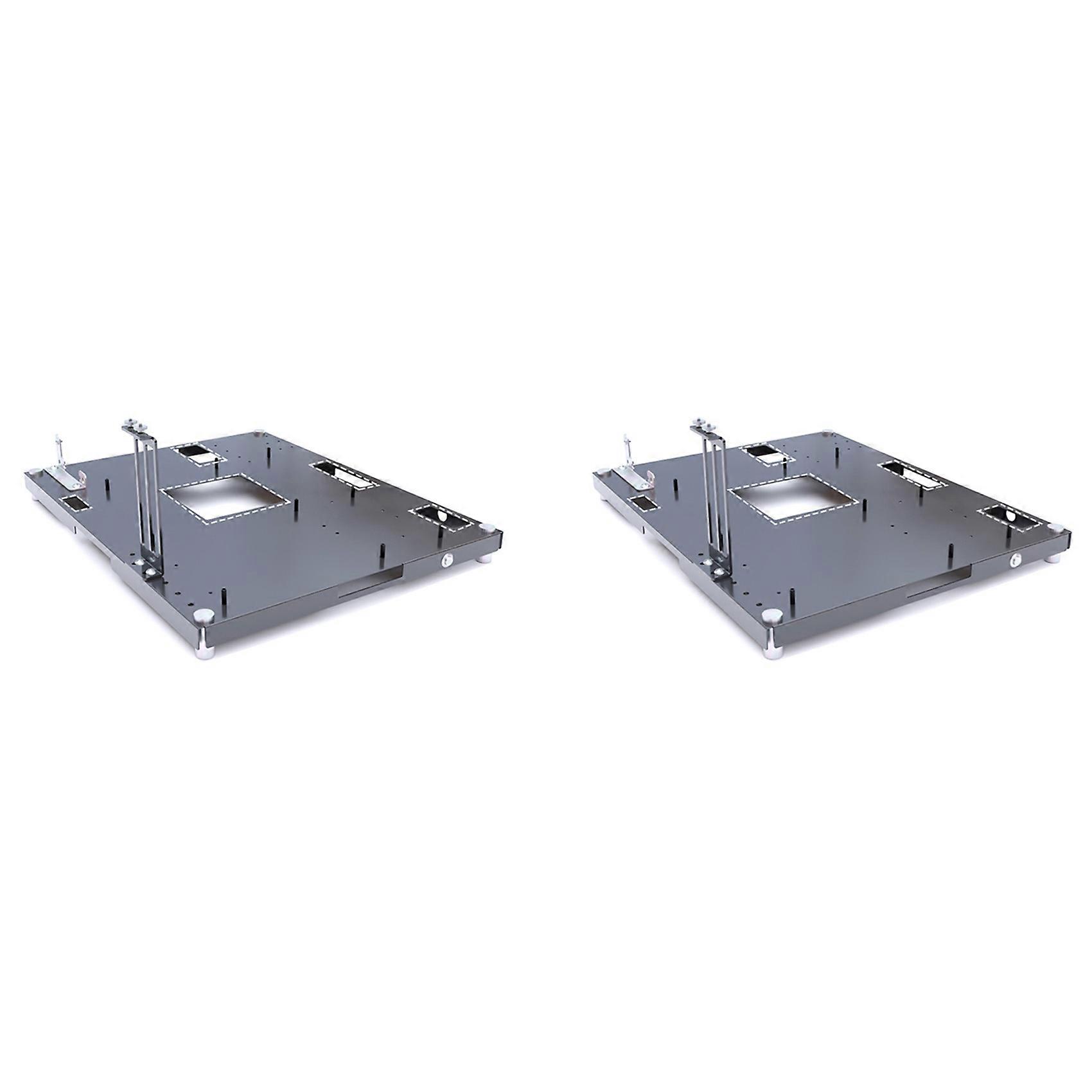 2X PC Test Open Chassis Rack Bench Open Frame DIY Gaming Computer Open Case Support Motherboards ATX MATX