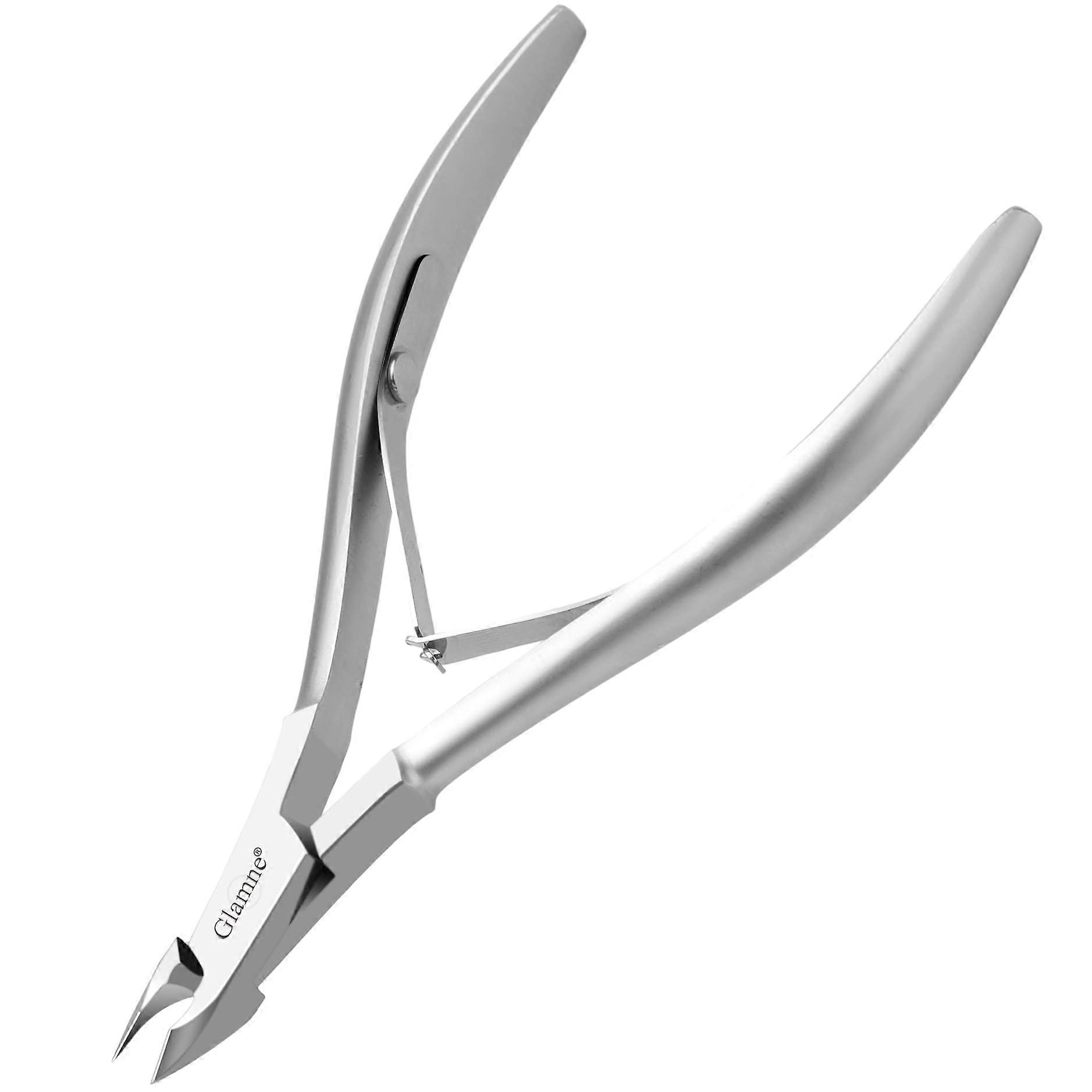 Professional Stainless Steel Cuticle Nipper with Ultra Sharp Blades for Manicure and Pedicure