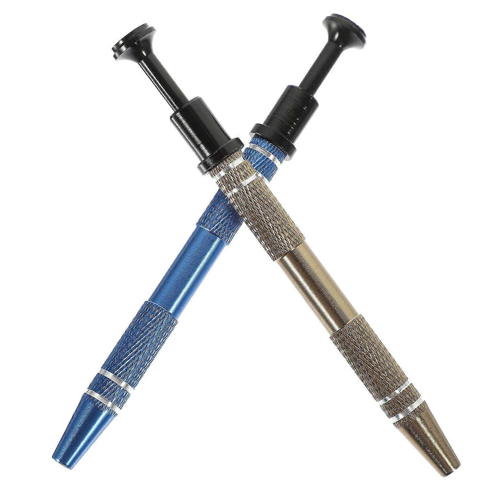 Screw Pickup Tool 2Pcs Component Puller For Electronic Components 11.70X0.50X0.50CM Lightweight Design