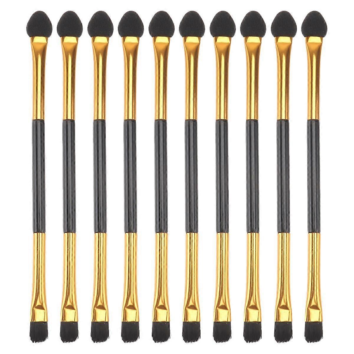 20Pcs Double Ended Eyeshadow Applicator Brushes with Soft Bristles for Blending and Precise Eye Makeup