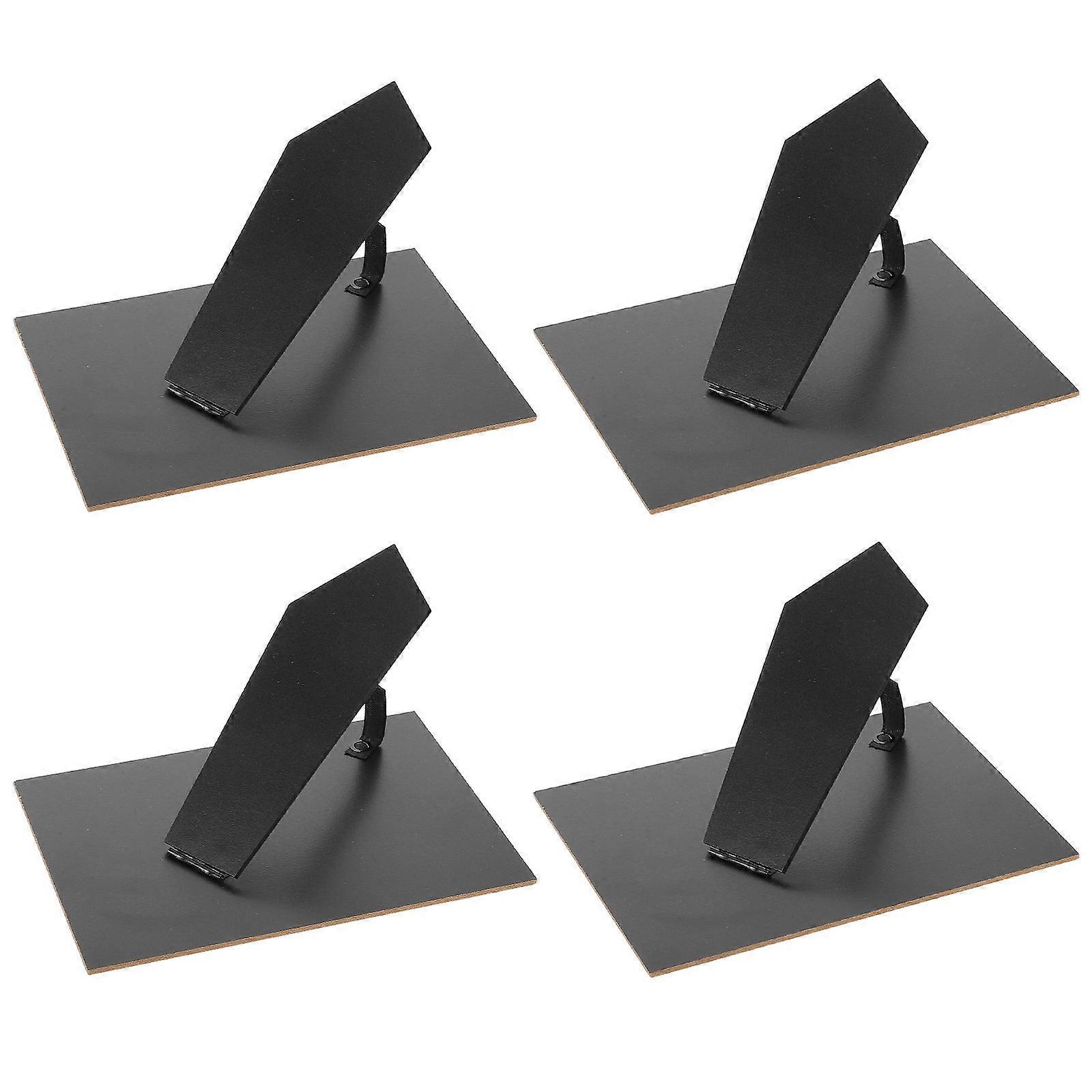 Black Photo Frame Back Support for DIY Easel 4Pcs Replacement Set