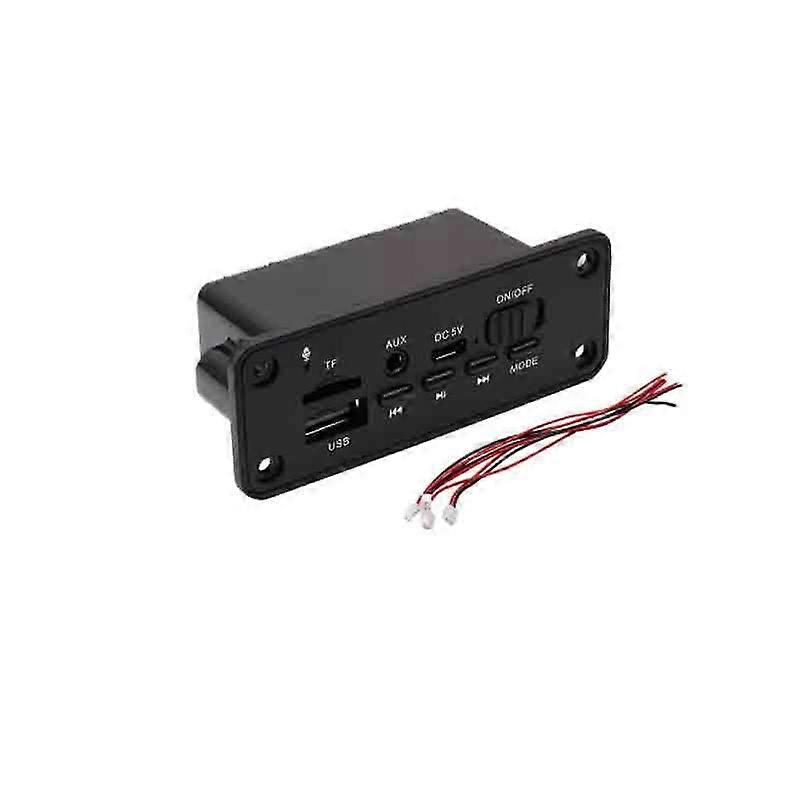 Bluetooth 5.0 Audio Amplifier Board with MP3 Player, Dual 3W Stereo, USB TF AUX for DIY Speaker