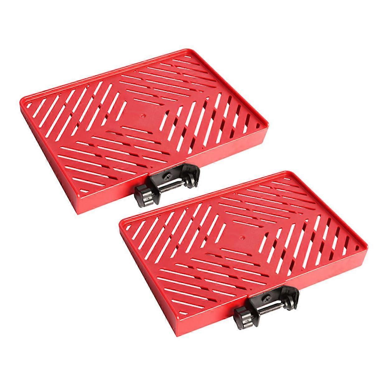 Live Streaming Table Tray Microphone Mount 2Pack Angle Adjustment Stage Stand for Sound Card Tray and Microphone Rack