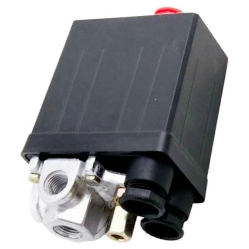 17398 Air Compressor Pressure Switch Replacement for RIDGID OL50135, 4Port 125 PSI Control