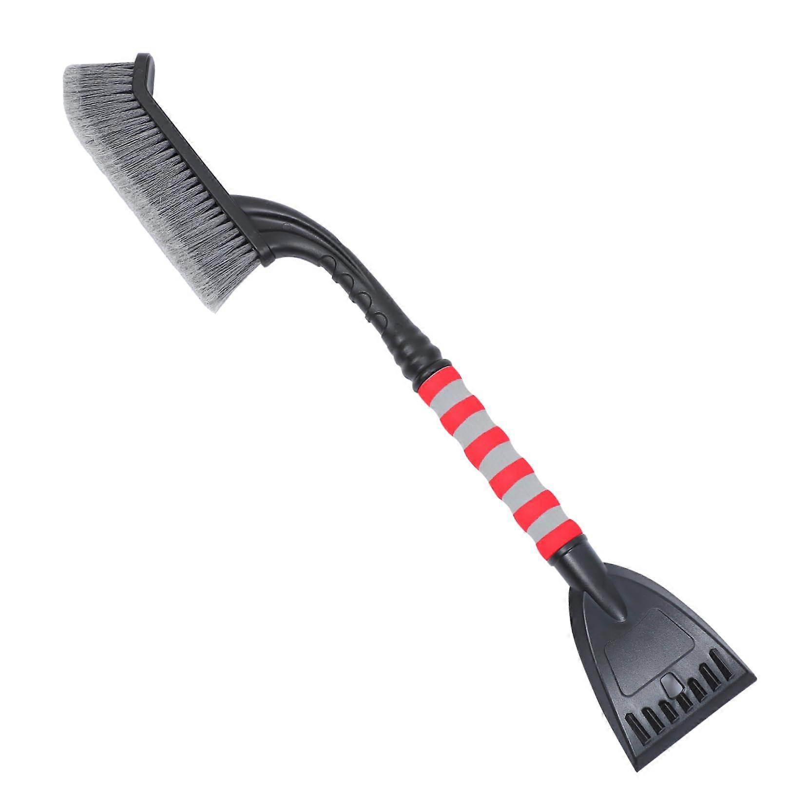 Car Snow Shovel with Detachable Ice Scraper, Ergonomic AntiSlip Handle, Compact for Easy Storage
