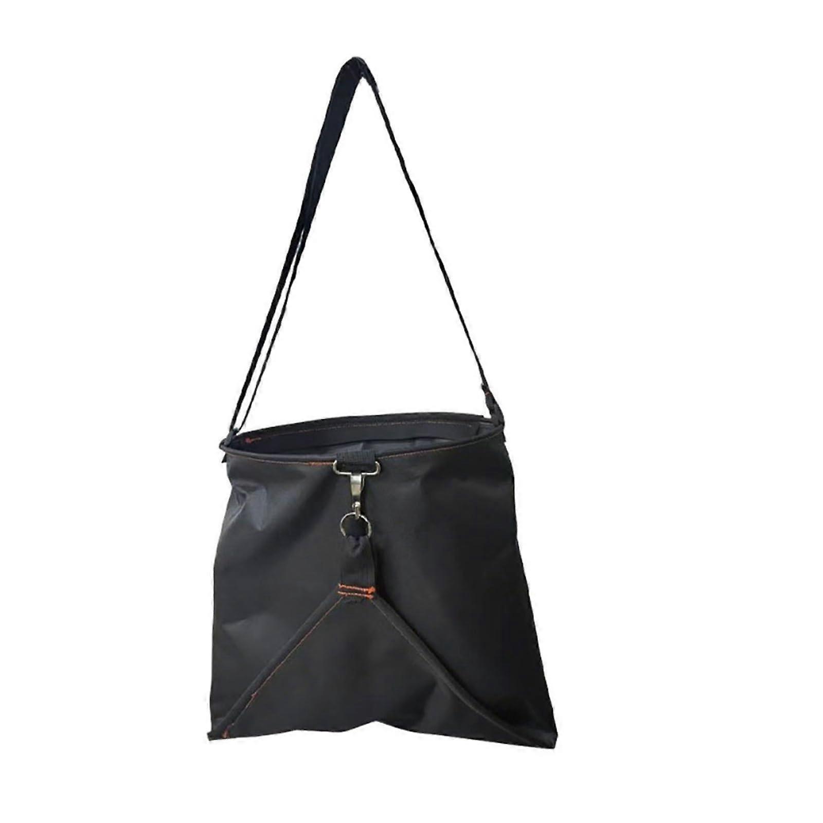 30Lb Waterproof Fruit Picking Bag with Quick Bottom Dump and Ergonomic Straps for Apple Harvest