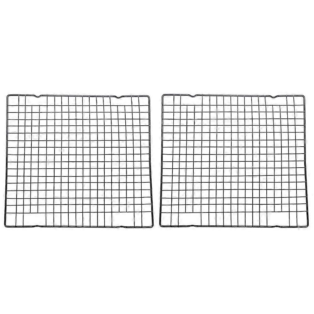 Egg Cooling Rack Cake Cooling Rack for Baking 2Pcs Silver Carbon Steel