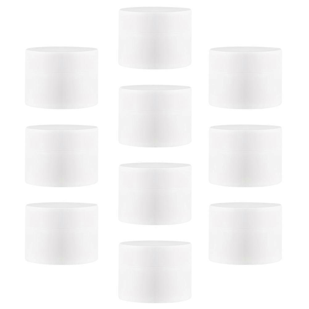 Ointments Jars Matte Face Cream Bottle for 10Pcs Storage Use