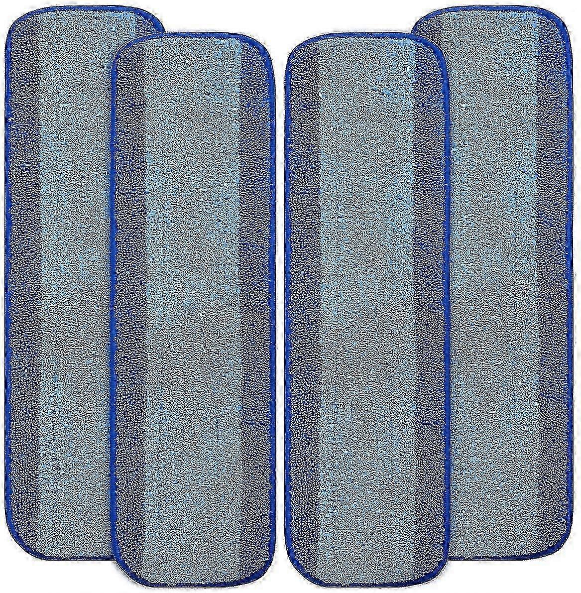 26-27 Bona Premium Spray Laundry Mop Compatible 4-Pack Microfiber Cleaning Pads