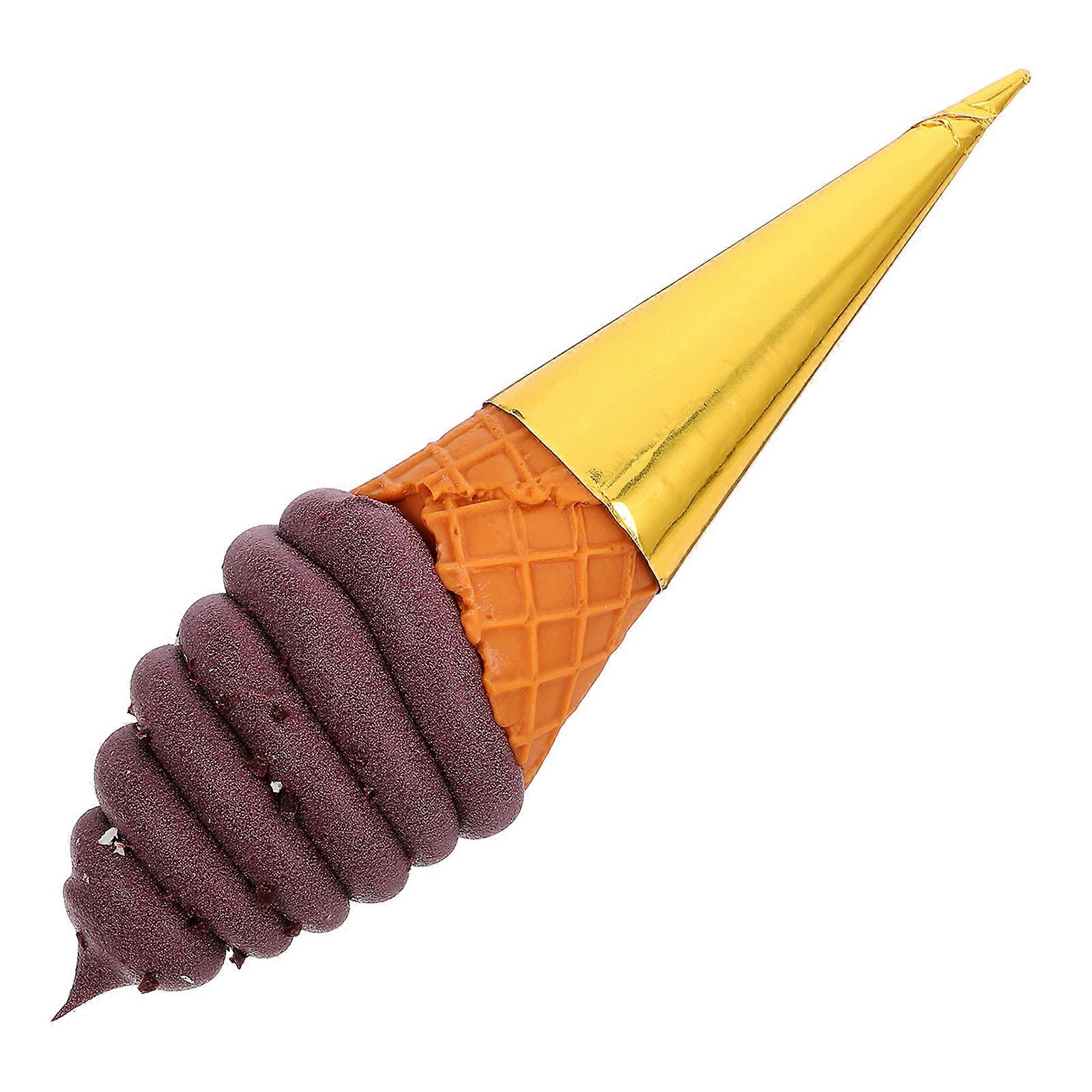 Simulation Ice Cream Props Fake Ice Cream Cone for Display