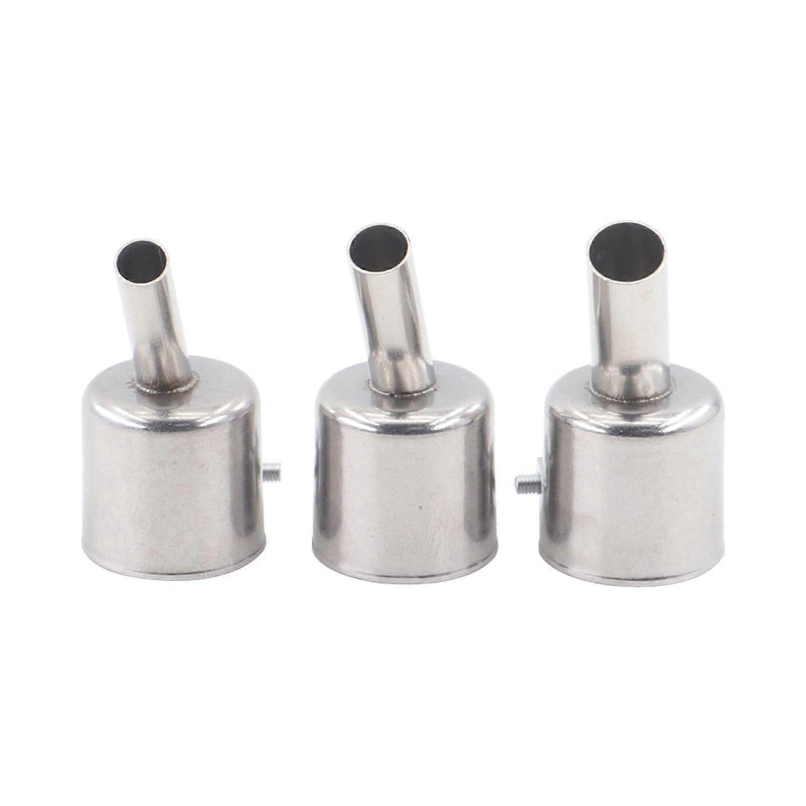3 Pcs 45 Degree Angled Hot Air Nozzles for Soldering Station Electronics