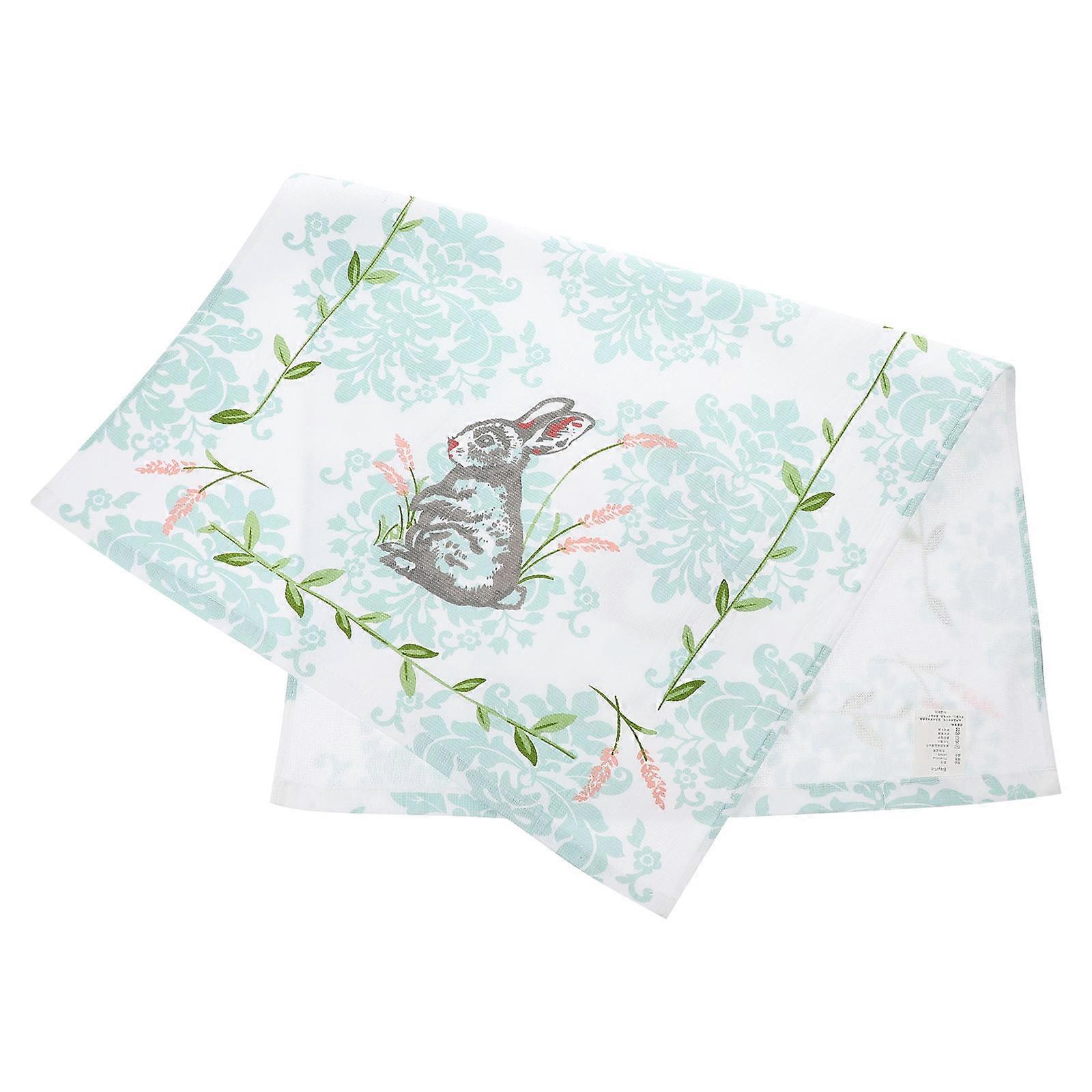 Thickened Rectangular Cotton Tea Towel For Household Item Kitchen Use 1 Set