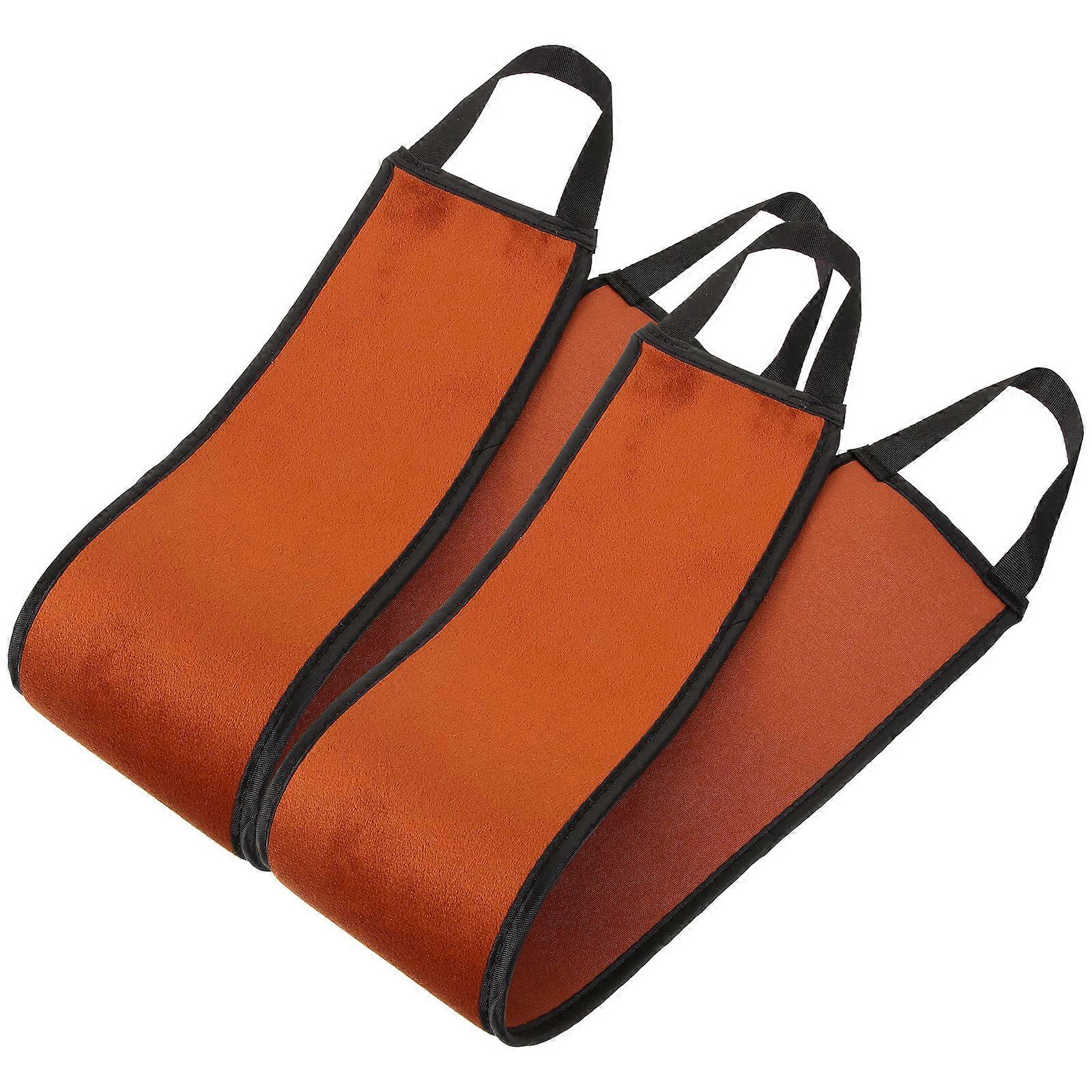 Tanning Strip Body Lotion Applicator for Spa 2Pcs Brown Comfortable Use