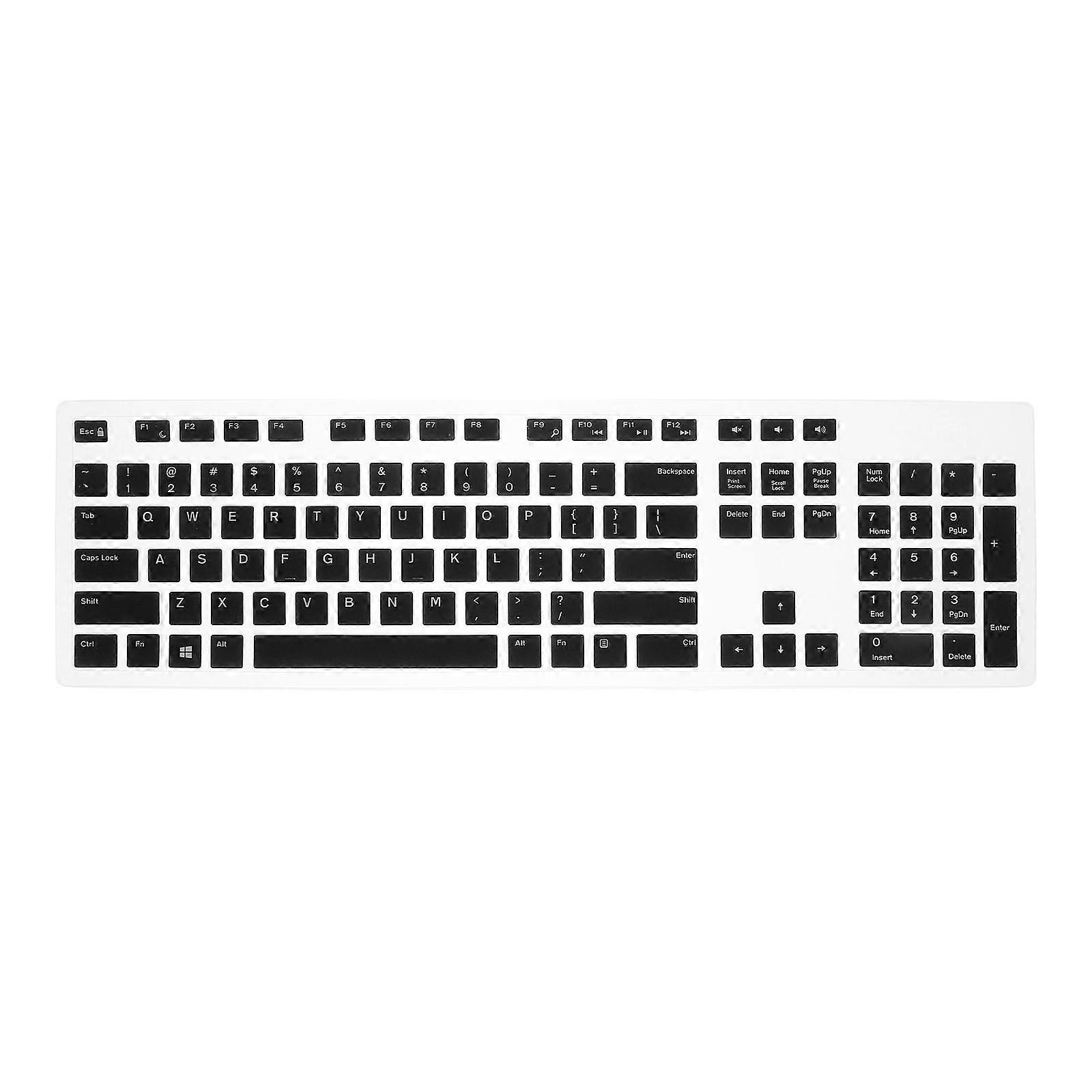 1 Pc Keyboard Protector Compatible for Dell KB216 Wired Keyboard (Black)