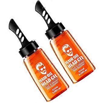 Hair Oil for Men Wide Tooth Comb for Back Hair Styling 2Pcs Set