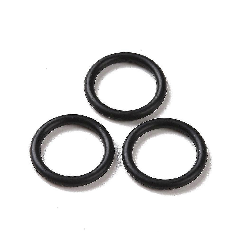 Rubber O Ring Connectors Linking Ring Black 16x3mm Inner Diameter: 10mm